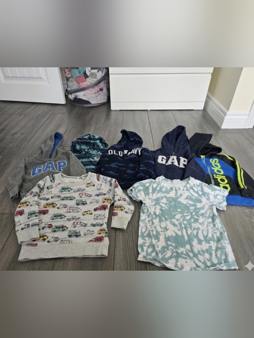 Toddler Boy 2T Bundle - GAP, Adidas, Old Navy, H&M (7 Items)